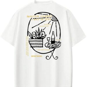 T-shirt art de seve et maison chabot, par noemie eclipse